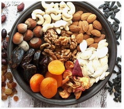 Dried Fruits, Nuts & Seeds